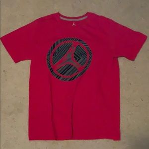 Red Jordan T-Shirt Adult Medium